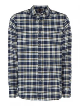 Mens Michael Kors Slim fit check shirt Blue