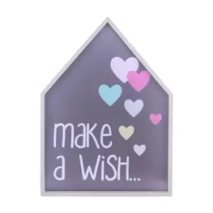 Interiors by PH LED Light Box Make A Wish