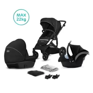 Kinderkraft Prime Lite 3 In 1 Travel System - Black