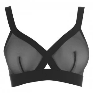 DKNY Sheers Bralette - Black