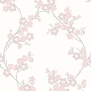 Graham and Brown Super Fresco Cherry Blossom Wallpaper