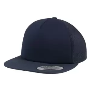 Flexfit Foam Trucker Cap (One Size) (Navy)