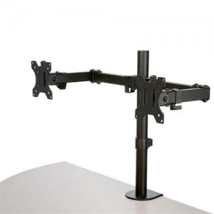 Up to 32" Crossbar Dual Monitor Arm