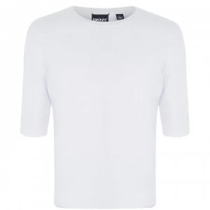 DKNY Panel T Shirt - White