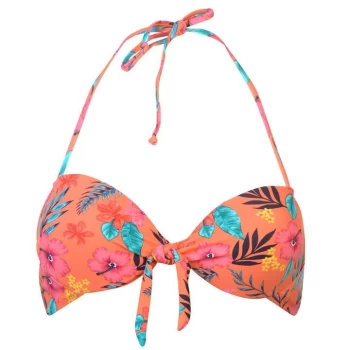 SoulCal Tie Bikini Top Ladies - Multi