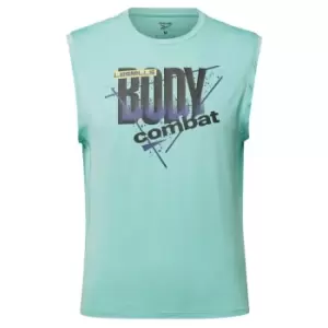 Reebok Les Mills BodyPump ACTIVCHILL Tank Top Mens - Semi Classic Teal