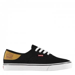 Levis Rula Canvas Shoes - Black/White