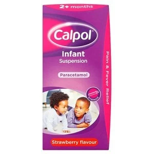 Calpol Infant Suspension 2+ Months Strawberry 100ml