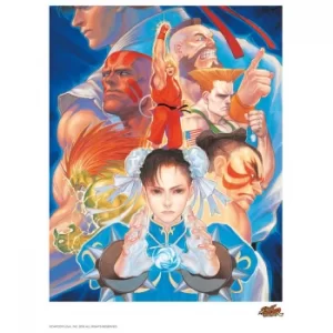 Street Fighter 'That's Good Kung-Fu!' Art Print 14 x 11