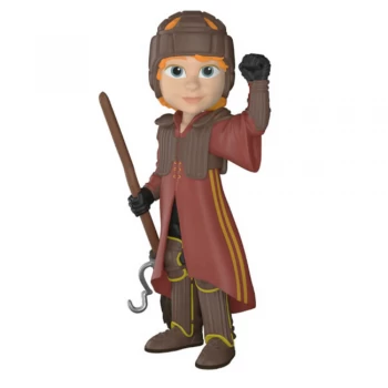 Harry Potter Ron in Quidditch Uniform Rock Candy Vinyl Figure