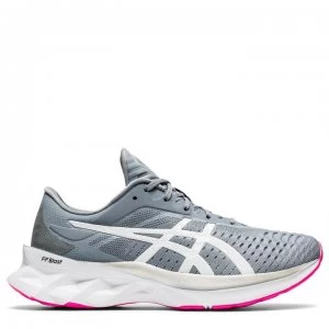 Asics Novablast Ladies Running Shoes - Grey/Black