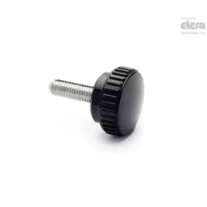 ELESA Knurled grip knob-B.193/20 p-M6x20