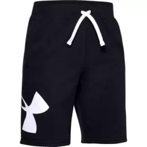 Under Armour Rival Fleece Logo Shorts Junior Boys - Black