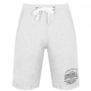 Lonsdale Box Lightweight Shorts Mens - Grey Marl