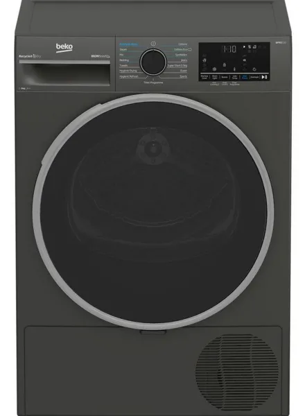 Beko bPRO 500 B5T49231IG 9Kg Heat Pump Tumble Dryer - Anthracite - A++ Rated