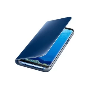 Samsung EF-ZG955CLEGWW Galaxy S8 Plus Clear View Standing Cover in Blue