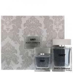 Dolce & Gabbana The One Grey Gift Set 100ml Eau de Toilette + 30ml Eau de Toilette