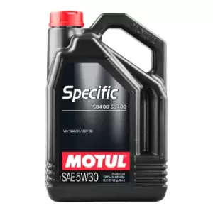 MOTUL Engine oil 5W-30, Capacity: 5l 106375