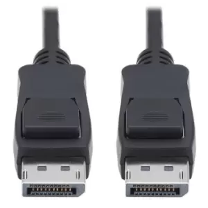 Tripp Lite P580-010-V4 DisplayPort 1.4 Cable (M/M) - Ultra HD 8K HDR 4:2:0 HDCP 2.2 Latching Connectors Black 10 ft.