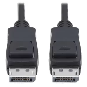 Tripp Lite P580-003-V4 DisplayPort 1.4 Cable (M/M) - Ultra HD 8K HDR 4:2:0 HDCP 2.2 Latching Connectors Black 3 ft.