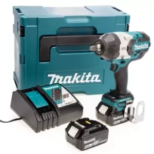 Makita DTW1002RGJ 18V LXT Brushless Impact Wrench 1/2" Drive (2 x 6.0AH Batterie