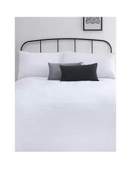 Serene Amalfi White Super-King Duvet Cover Set