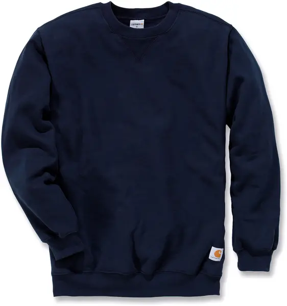 Carhartt Midweight Crewneck Sweatshirt, blue, Size L