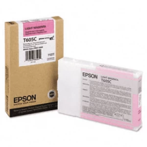 Epson T605C Light Magenta Ink Cartridge