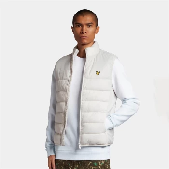 Mens Wadded Gilet - Light Mist - L