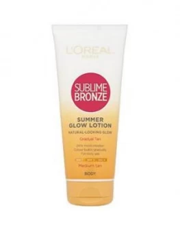 LOreal Paris Sublime Bronze Gradual Tan Lotion 200ml Light, Women