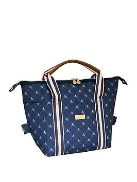 Beau & Elliot Monogram 'Midnight' Convertible 2 In 1 Picnic Lunch Bag