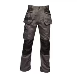 Regatta Mens Incursion Work Trousers (34R) (Iron Grey)