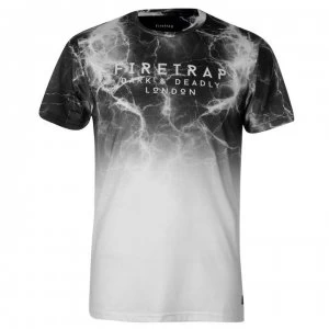 Firetrap Sub T Shirt Mens - Dark Lightning