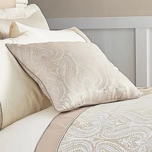 Catherine Lansfield Ornate Jacquard Cream Cushion