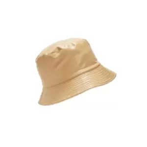 I Saw It First Pu Bucket Hat - Brown