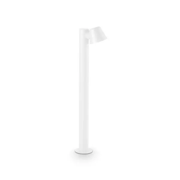 Gas Outdoor Bollard White IP43