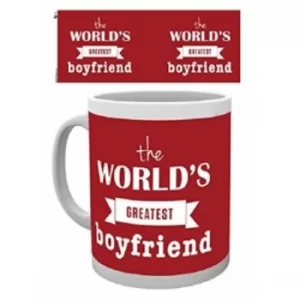 Valentines World's Greatest Boyfriend Mug