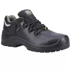 Safety Jogger Mens Leather Safety Shoes (7.5 UK) (Black)