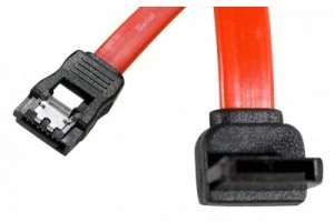 Angled Up Sata To Sata Cable Metal Latch