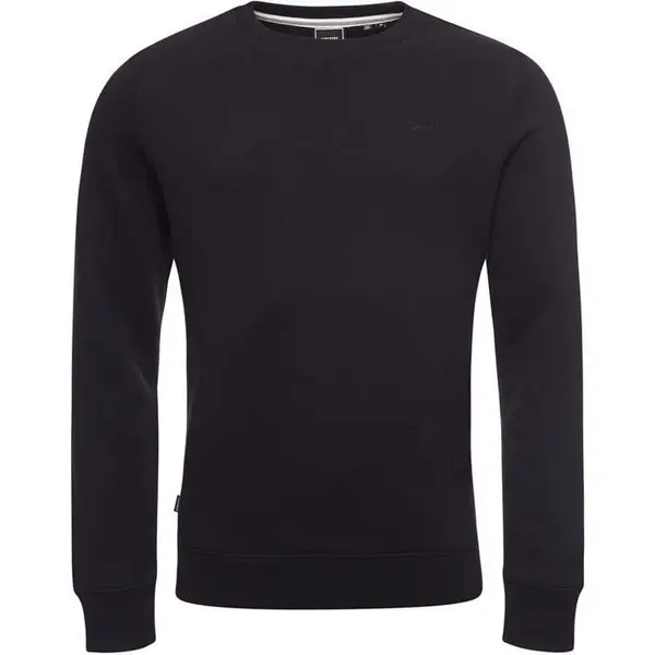 Superdry Basic Crew Neck Sweatshirt - Black S