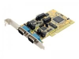 StarTech.com 2 Port RS232/422/485 PCI Serial Adapter Card w/ ESD Prote