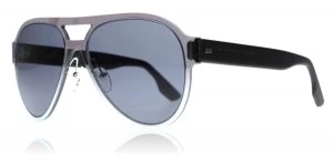 McQ 0022S Sunglasses Silver / Black / Grey 006 57mm