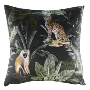 Kibale Animals Cushion MultiColoured