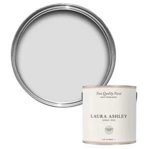 Laura Ashley Sugared Grey Matt Emulsion Paint, 2.5L