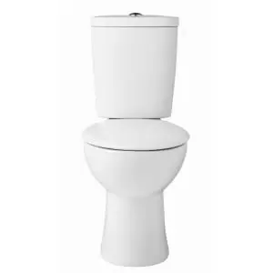 Wickes Portland Close Coupled Toilet Pan, Cistern & Seat