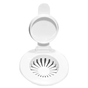 Plumbsure White Sink plug strainer