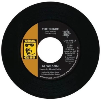 Al Wilson - The Snake/Show and Tell Vinyl