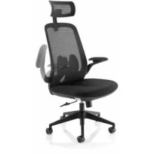 Lasino Executive Mesh Chair With Folding Arms