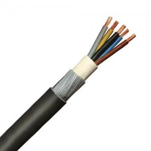 Zexum 2.5mm 5 Core 6945X SWA Outdoor Mains Power Cable - 25 Meter