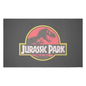 Decorsome x Jurassic Evergreen Logo Woven Rug - Small